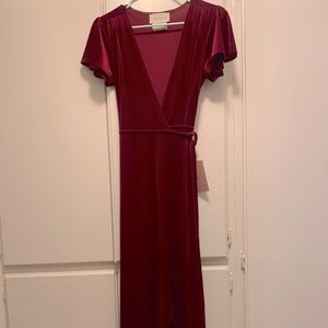 Thrive Velvet Dress